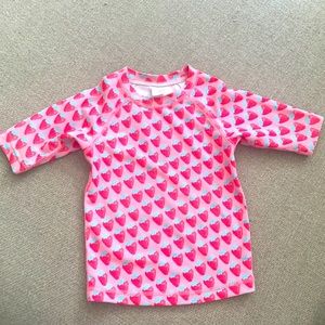 Designer rash guard by EGG Susan Lazar size 2